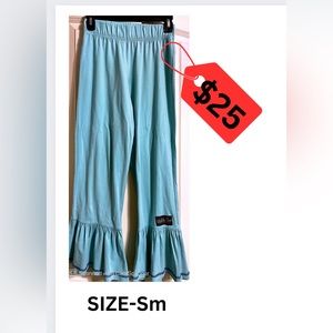 Youth small-Matilda Jane ruffle pants
